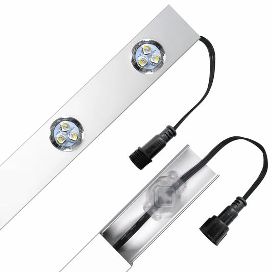 Special 300Ft 92m Permanent Track Light Gemstone style track lights RGBWW Point lights